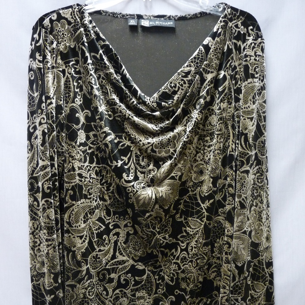 RL Richard New York Womens Blouse XL